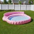 Pink Oversized Inflatable Sofa Pool