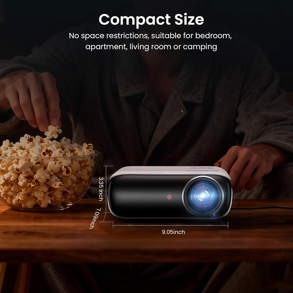 1080P Portable Bluetooth Projector
