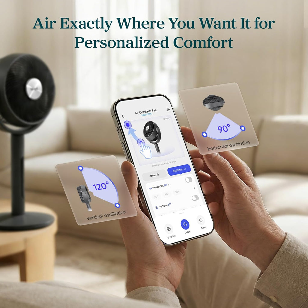 Standing Smart Fan