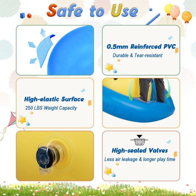7.5 Foot Giant Inflatable Dome Rocker