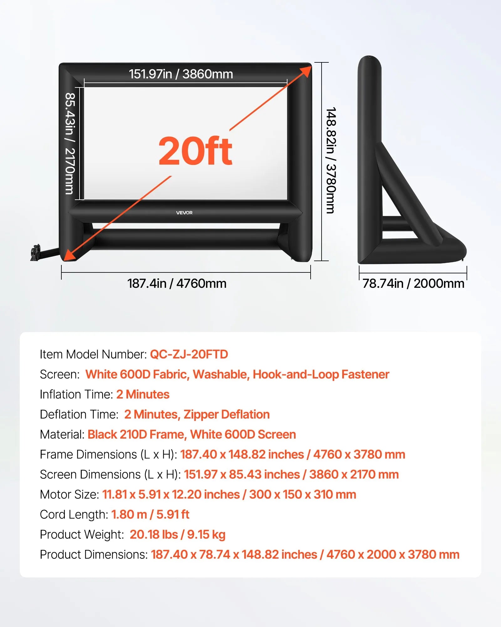 Inflatable Movie Screen